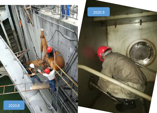 泄洪完成，順利開工！